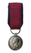 Copy of a Waterloo Medal named to William Rose