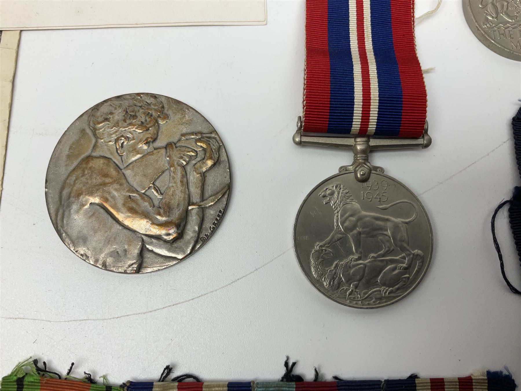 WW2 Highland Light Infantry Military Medal group of five comprising MM - Image 2 of 29