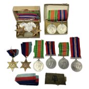 Twelve WW2 medals comprising four 1939-1945 war medals