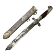 WW2 German RAD (Reichsarbeitdienst) Leader's hewer dagger