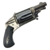Late 19th century Belgian 5.5mm five-shot Velodog revolver