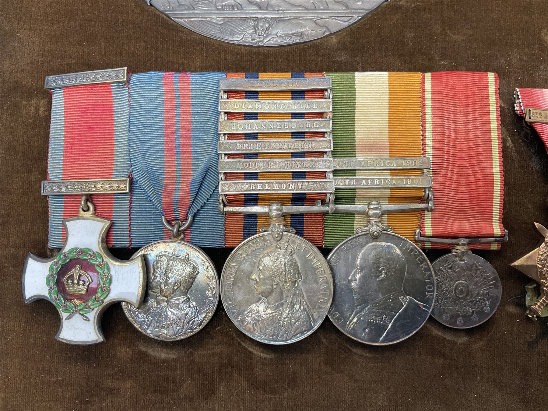 KIA (Ypres) DSO group of eight Boer War/WW1 medals comprising Victorian DSO - Image 9 of 21