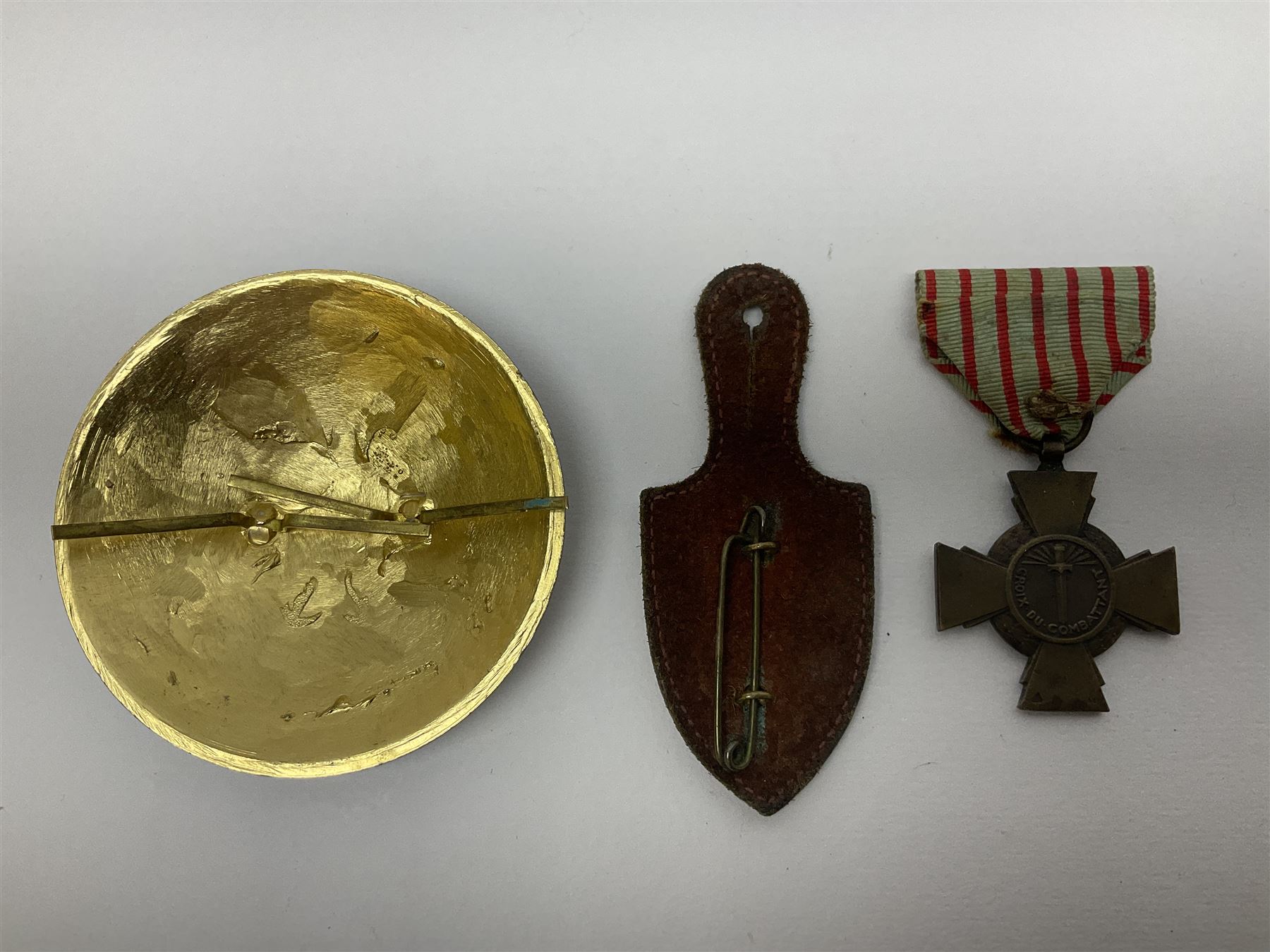 Five WW1 French medals comprising Medaille Militaire Gallantry Award - Image 3 of 15