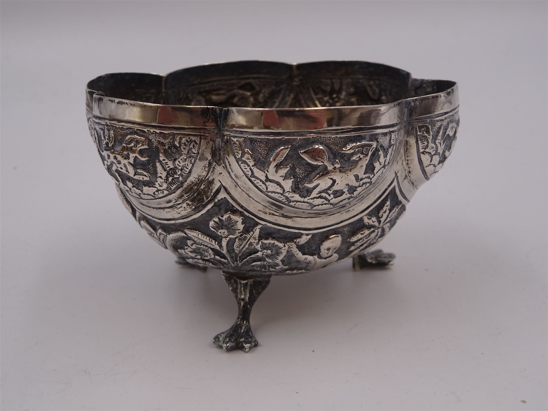 Continental silver bowl - Image 4 of 5