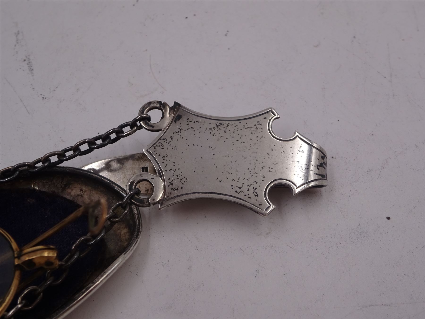 Victorian silver hip flask - Image 5 of 6
