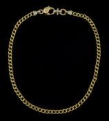 14ct gold curb link chain necklace
