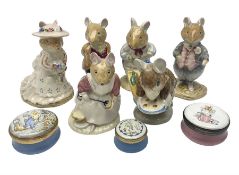 Five Royal Doulton Beatrix Potter figures