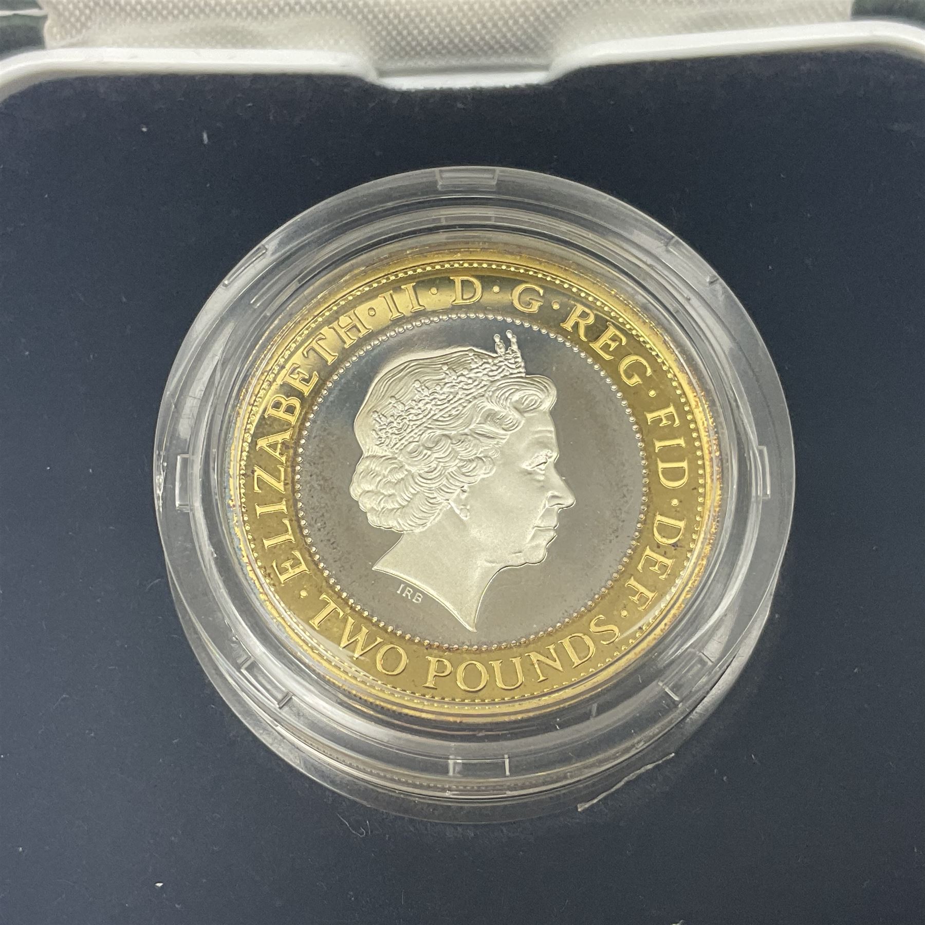 The Royal Mint United Kingdom 2007 'Abolition of the Slave Trade' silver proof piedfort two pound co - Image 3 of 6