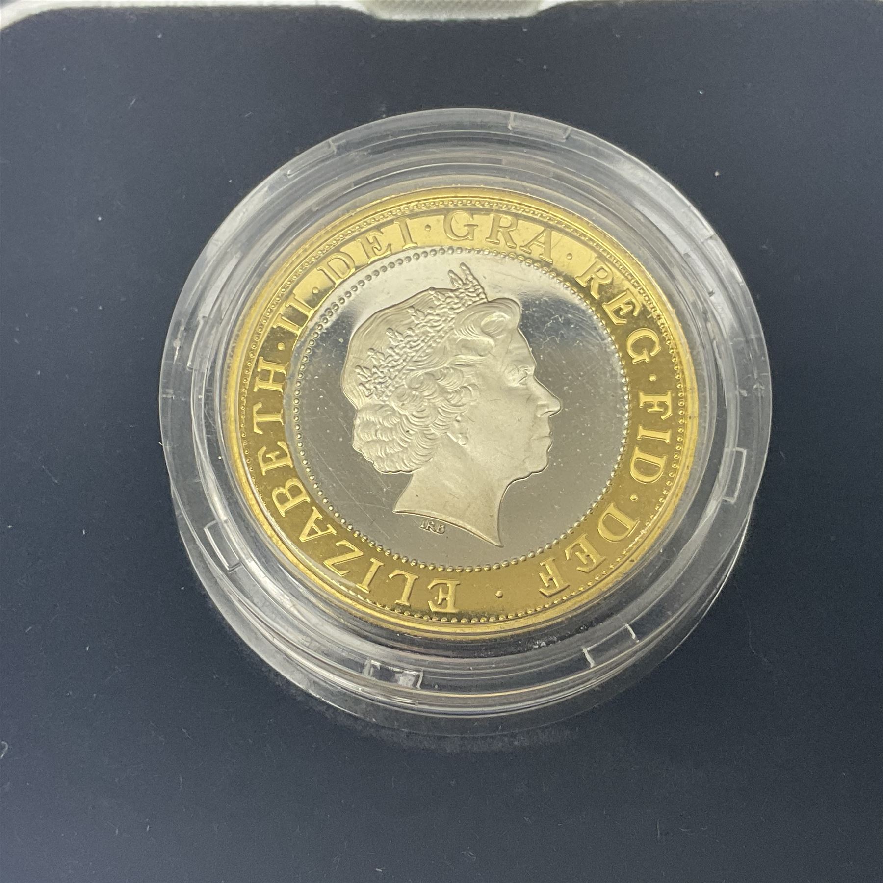 The Royal Mint United Kingdom 2005 ''400th Anniversary of the Gunpowder Plot' silver proof piedfort - Image 3 of 6