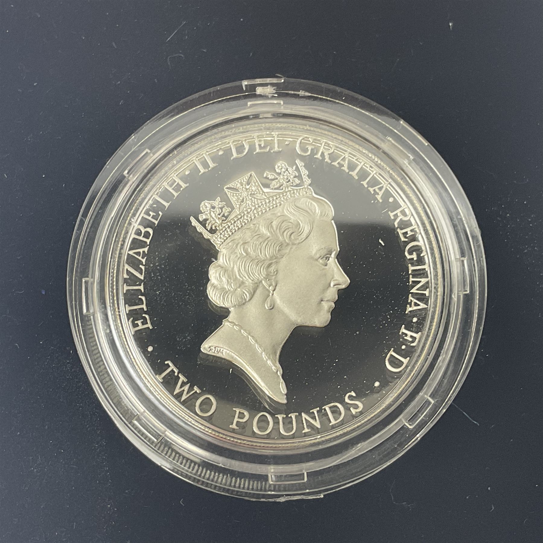 The Royal Mint United Kingdom 1996 'A Celebration of Football' silver proof piedfort two pound coin - Image 4 of 7