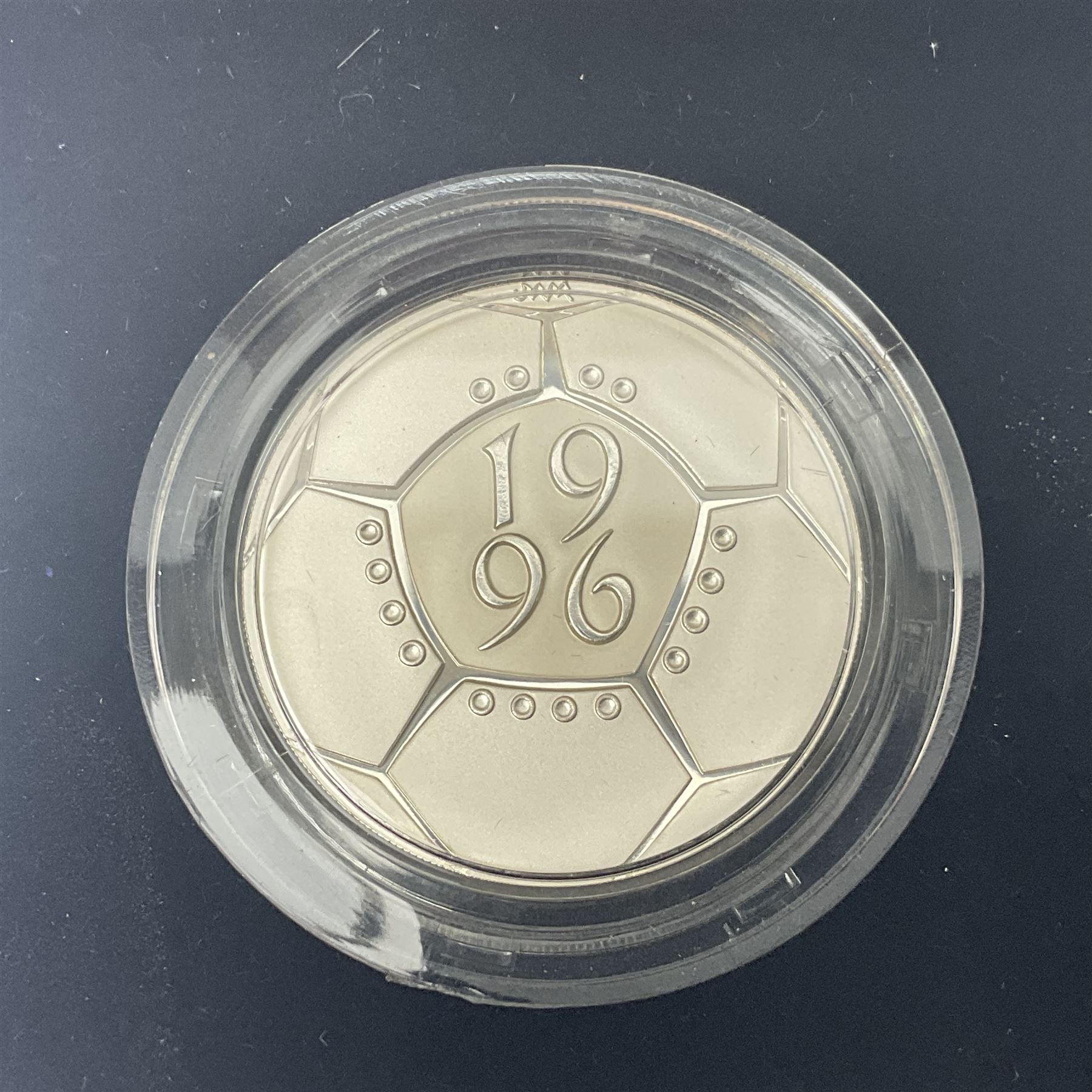 The Royal Mint United Kingdom 1996 'A Celebration of Football' silver proof piedfort two pound coin - Image 3 of 7