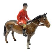 Beswick huntsman upon a bay horse no. 1501