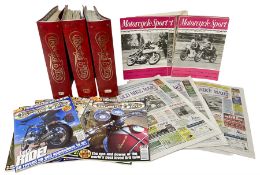 Large collection of motorcycle and motoring magazines