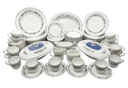 Royal Doulton Pastorale pattern dinner service for twelve