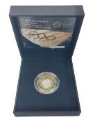 The Royal Mint United Kingdom 2008 'Olympic Games Handover Ceremony' silver proof piedfort two pound