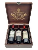 Directors Reserve Case containing three bottles of wine