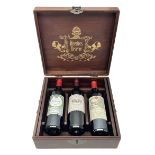 Directors Reserve Case containing three bottles of wine
