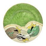 Clarice Cliff Bizarre for Newport Pottery Cowslip pattern plate