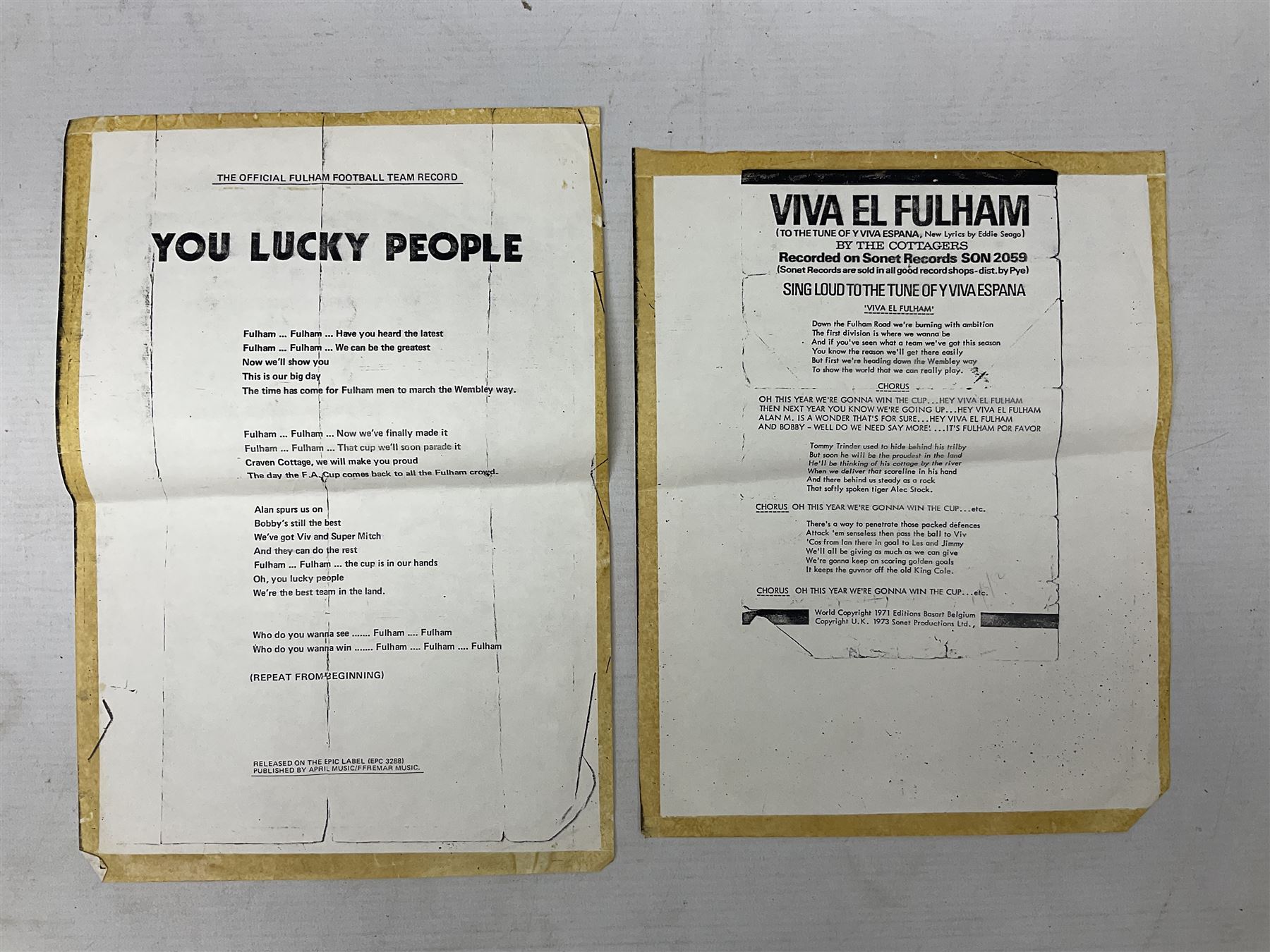 Fulham F.C. programmes - twenty-seven home matches 1949/50 - 1957/58; and two photocopies of memorab - Image 24 of 24