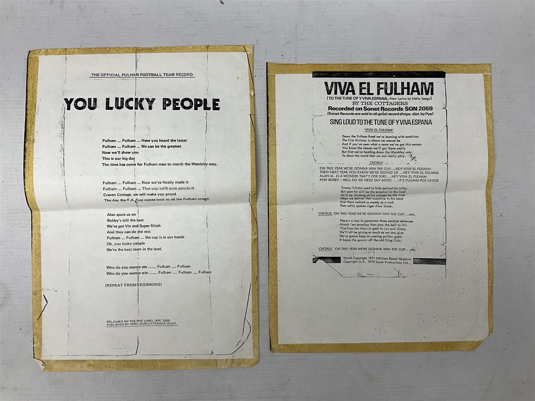 Fulham F.C. programmes - twenty-seven home matches 1949/50 - 1957/58; and two photocopies of memorab - Image 12 of 24