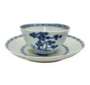 Chinese Nanking cargo tea bowl and saucer