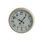 Battery driven quartz wall clock - with a 36� diameter bezel.