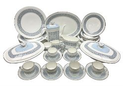 Royal Doulton Counterpoint pattern tea and dinner service for six