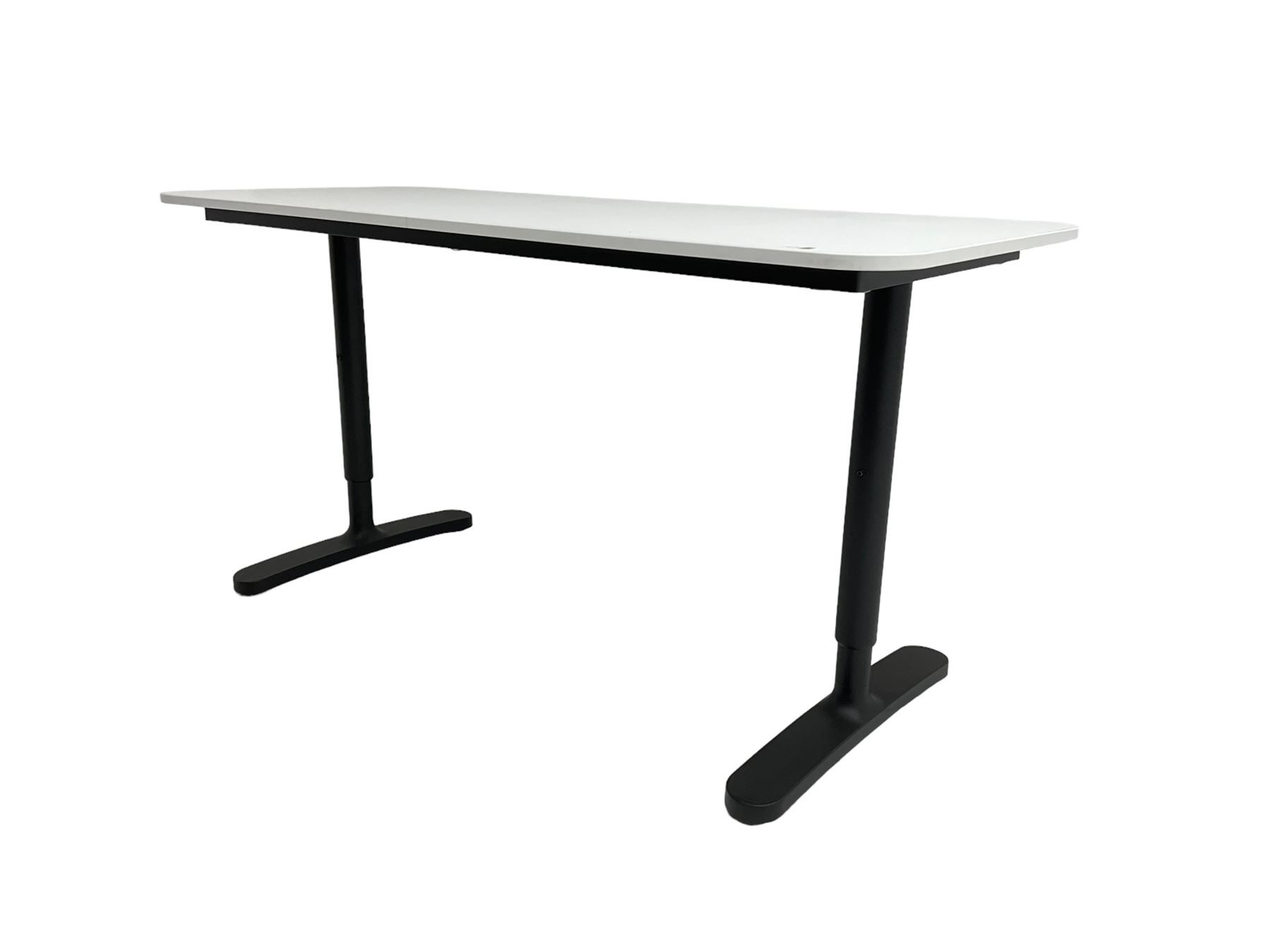 IKEA - contemporary table with white finish top - Image 5 of 6