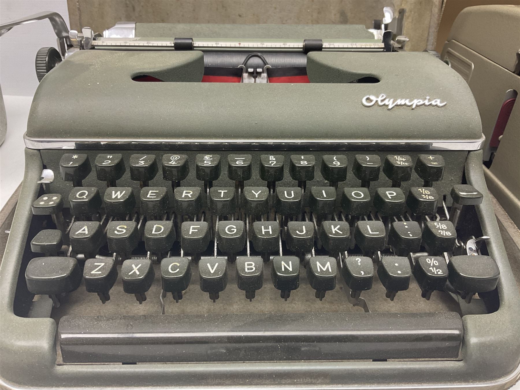 Olympia cased typewriter - Image 6 of 12