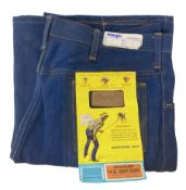 1970's Wrangler blue denim Jeans