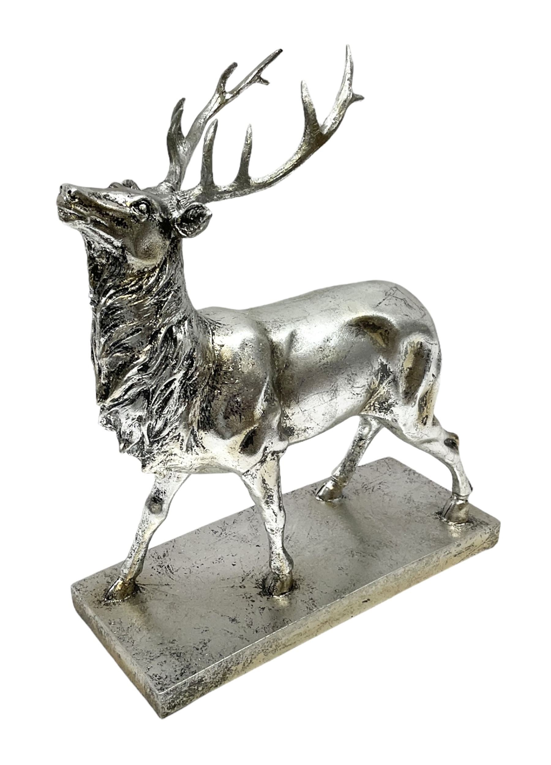 Composite silvered stag