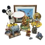 Collection of Disney figures
