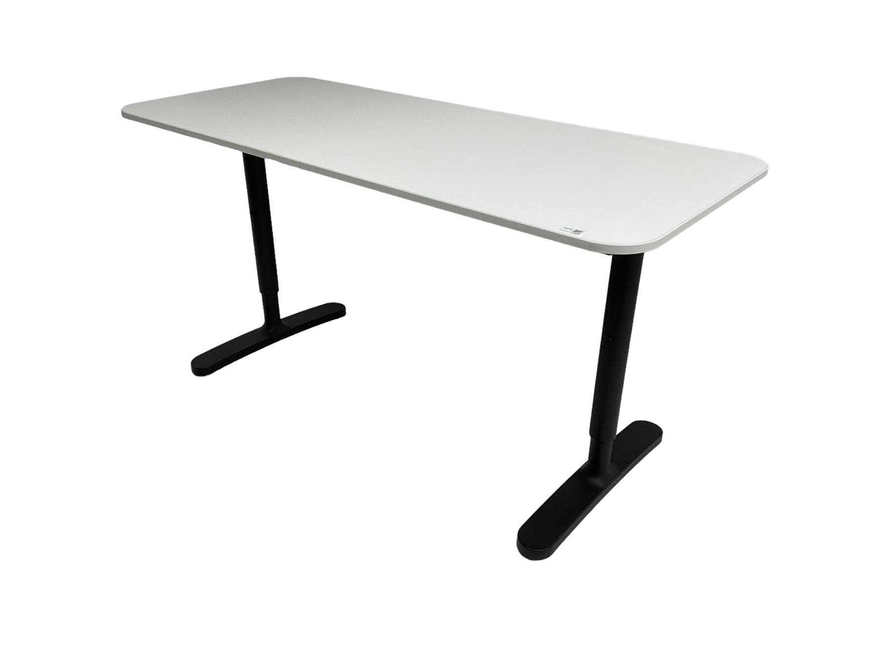IKEA - contemporary table with white finish top - Image 4 of 6