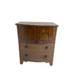 Victorian mahogany commode