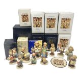 Ten Goebel Hummel figures