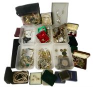 Collection of costume jewellery