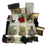 Collection of costume jewellery