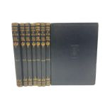 Eight volumes of Pictorial History of War edited by Walter Hutchinson