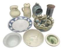 Collection of studio pottery