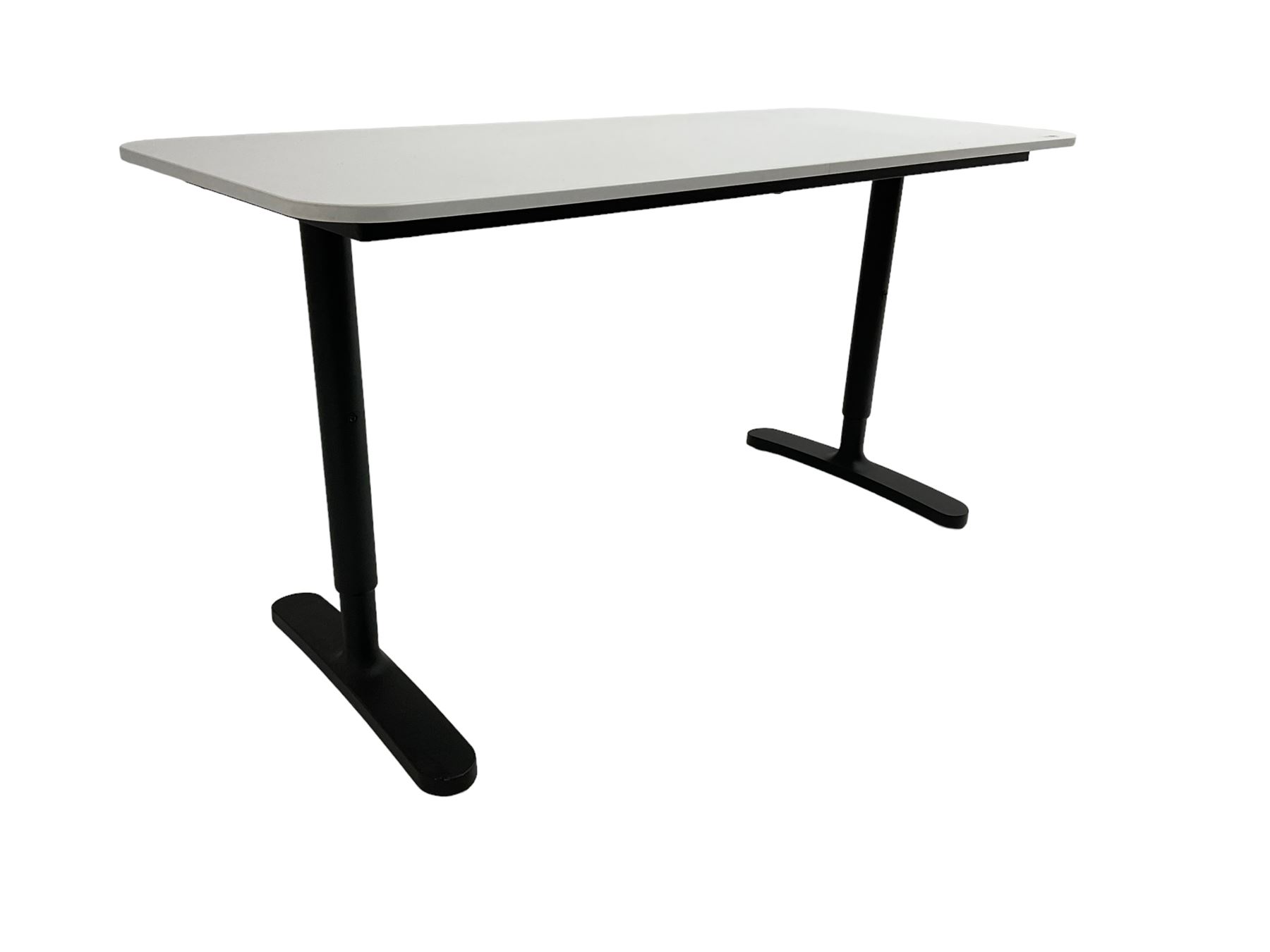 IKEA - contemporary table with white finish top - Image 2 of 6