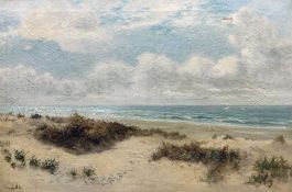 Sidney Eastlake (British 19th/20th century): 'Sand Dunes and Breakers'