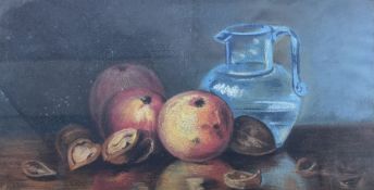 English School (Early 20th century): Still Life with Fruit