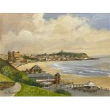 Don Micklethwaite (British 1936-): The Spa and South Bay Scarborough