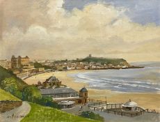 Don Micklethwaite (British 1936-): The Spa and South Bay Scarborough