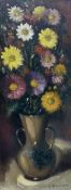 Alfredo Bonciani (Italian 1902-1988 ): Flowers in an Earthenware Vase