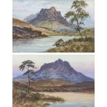 Claude Wilson (British early 20th century): Mountain Landscapes