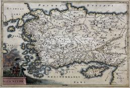 Gerardus Mercator (Flemish 1512-1594): 'Asia Minor'