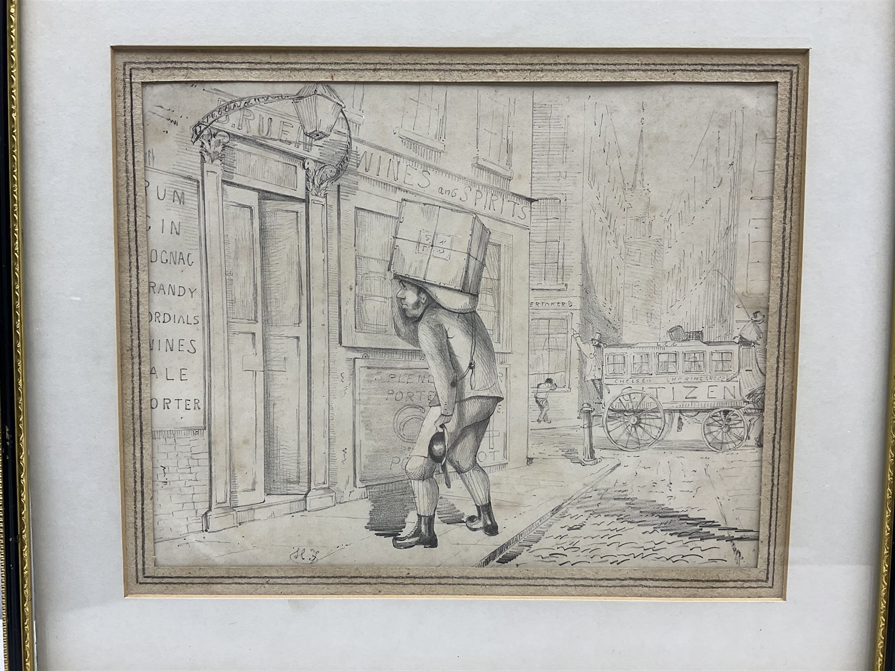 English School (Mid 19th century): Temperance Movement Cartoons - Image 2 of 6