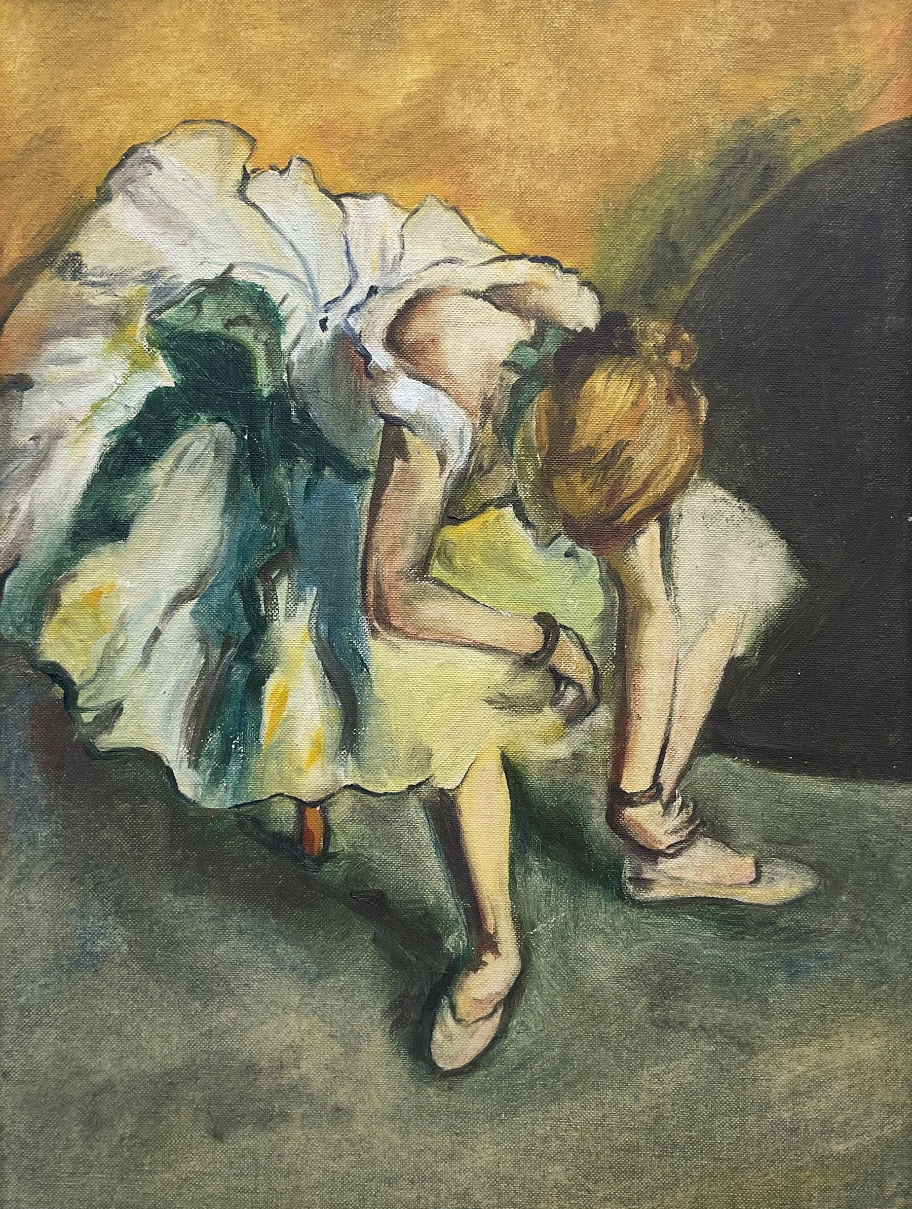 After Edgar Degas (1834-1917): Danseuse Assise - Seated Dancer