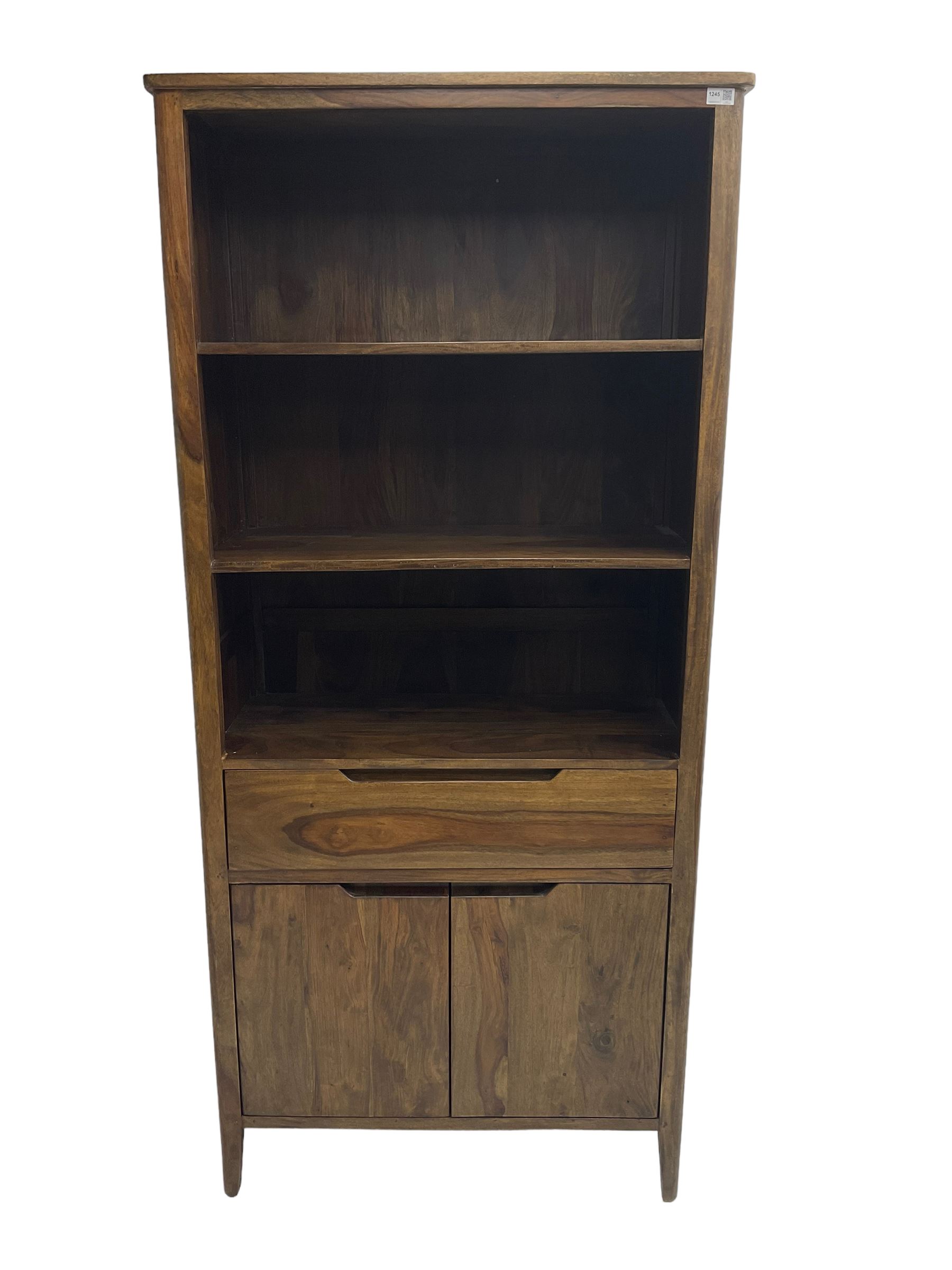 Hardwood bookcase